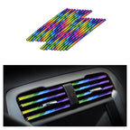 Car Air Vent Trim Strips – U Style Interior Decoration for Auto Dashboard