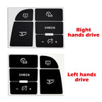 Climate Control Button Decals – Interior Repair Stickers for Audi A6 C6