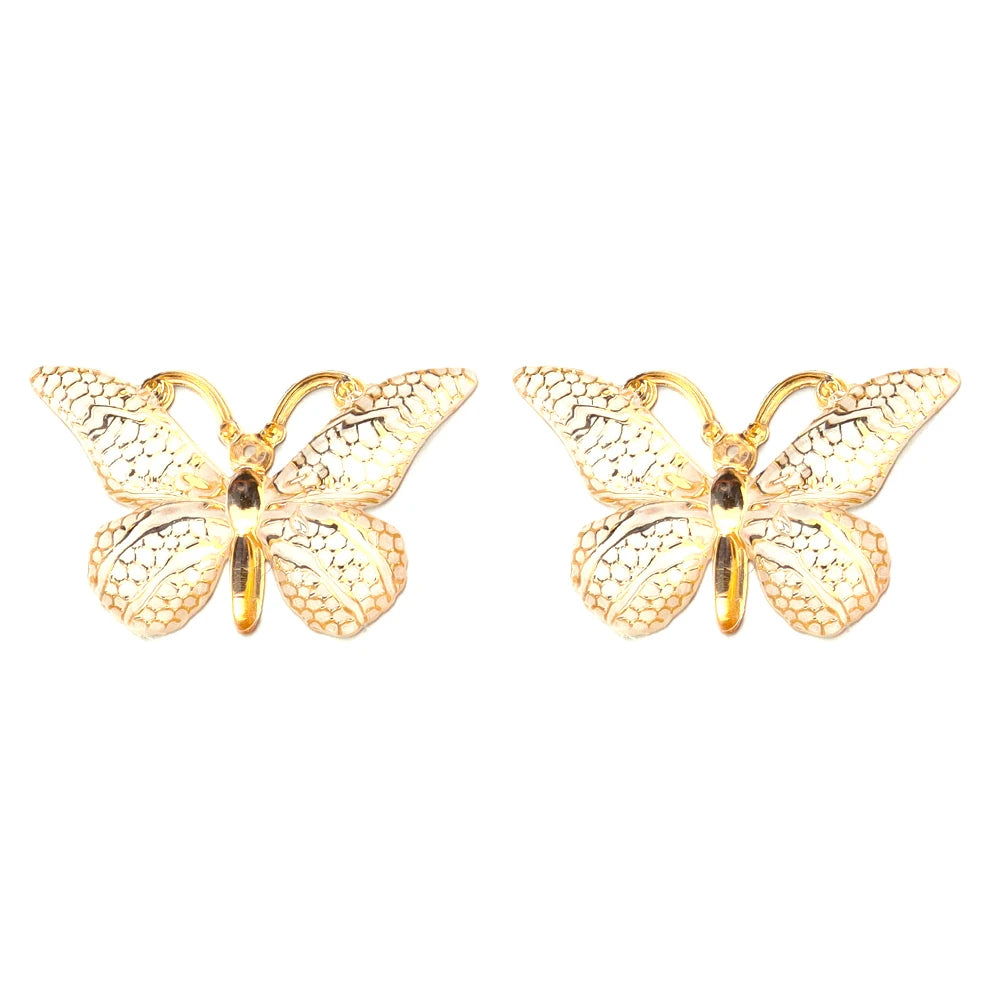 Acrylic Butterfly Beads – 25x38mm Gradient Charms for DIY Jewelry Making
