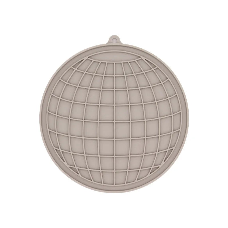 Silicone Slow Feeder Mat – Anti-Choking Pet Licking Bowl for Bath and Grooming
