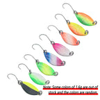 Colorful Spoon Fishing Lures – Lightweight Metal Baits for Trout and Bass