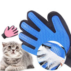 Rubber Grooming Gloves – Pet Hair Remover Brush for Dog and Cat Bathing