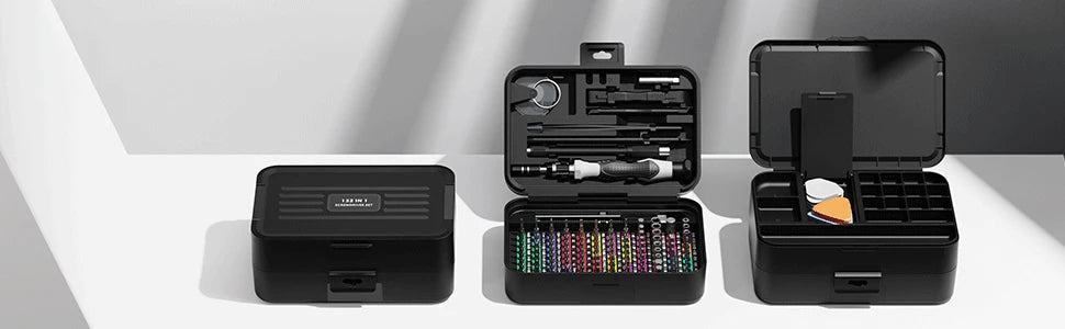 Precision Screwdriver Set – 132-in-1 Magnetic Bits for Electronics Repair
