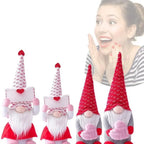 Faceless Gnome Plush Doll – Romantic Valentine's Day Gift for Home Decor
