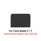 Anti-UV Navigation Screen Cover – Protective Sunshade for Tesla Model 3 Y