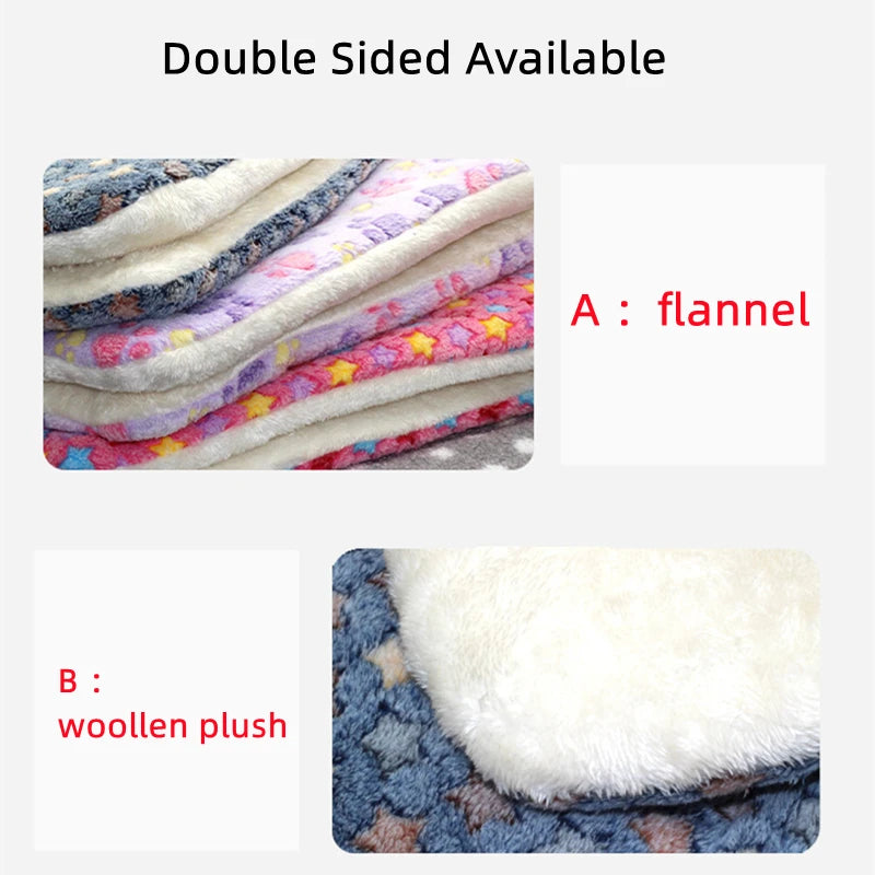 Washable Plush Pet Sofa Bed – Soft Winter Sleeping Mat for Small Large Dogs