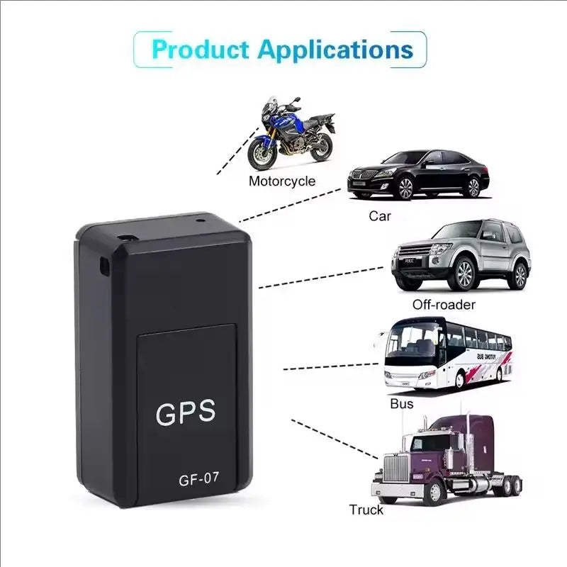 Magnetic GPS Tracker – Portable Anti-Theft Device for Vehicle Security