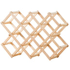 Wooden Stackable Wine Racks – Modular Storage Shelves for Home Bar Decor