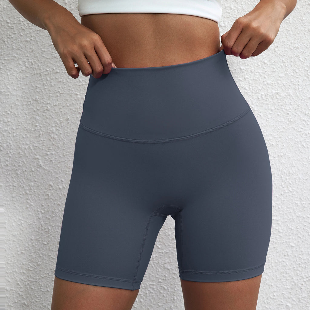 Compression Yoga Shorts – Moisture-Wicking Leggings for Gym and Cycling