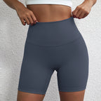 Compression Yoga Shorts – Moisture-Wicking Leggings for Gym and Cycling
