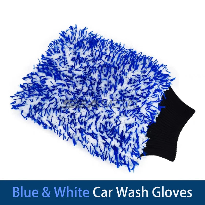 Car Wash Brush – Plush Non-Slip Tool for Wheels and Rims Cleaning
