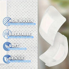 Large Hypoallergenic Non-Woven Adhesive Bandages – Medical Wound Dressings for First Aid