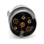 7-Pin Trailer Plug and Socket – Aluminum Alloy Connector for RV Boat Truck