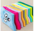 Cartoon Smiley Face Socks – Trendy Mid Tube Casual Wear for Women