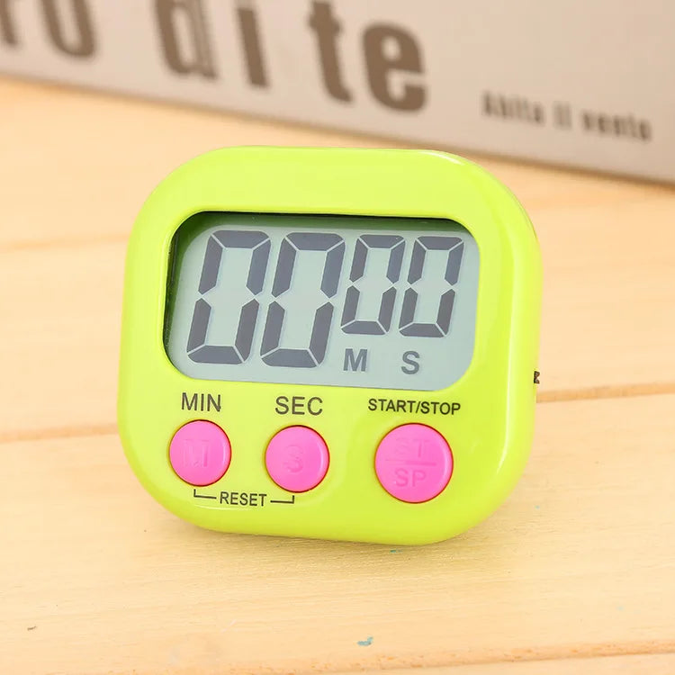 Digital Kitchen Timer – Magnetic Countdown Clock for Cooking and Classroom