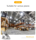 Waterproof LED Garage Bay Light – Aluminum High Brightness for Warehouse
