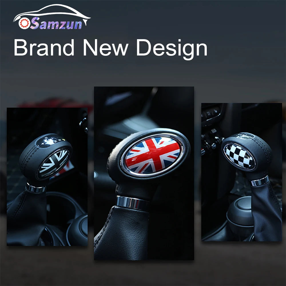 Gear Shift Panel Decal – Interior Styling Cover for Mini Cooper Accessories