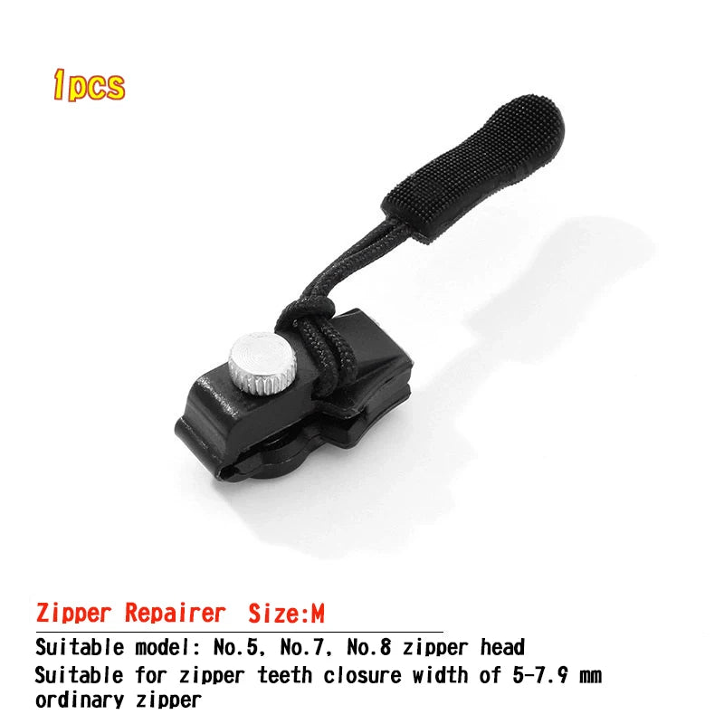 Universal Zipper Repair Kit – Sliding Replacement Pulls for Clothing and Bags