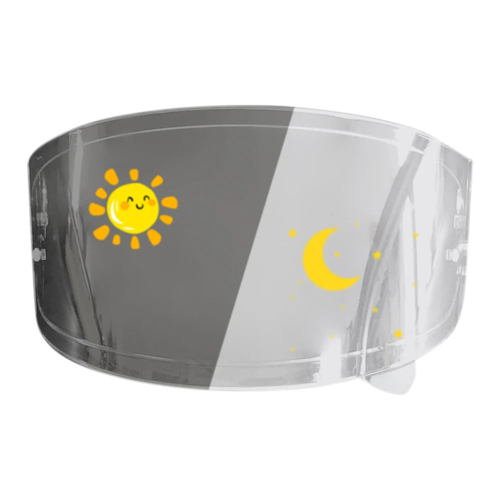 Photochromic Helmet Visor – Tinted Replacement Lens for SHOEI Glamster