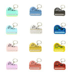Mini Electronic Piano Keychain – Musical Cartoon Pendant for Birthday Gifts