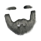 Handmade Mustache and Beard Set – Realistic Costume Props for Halloween Cosplay