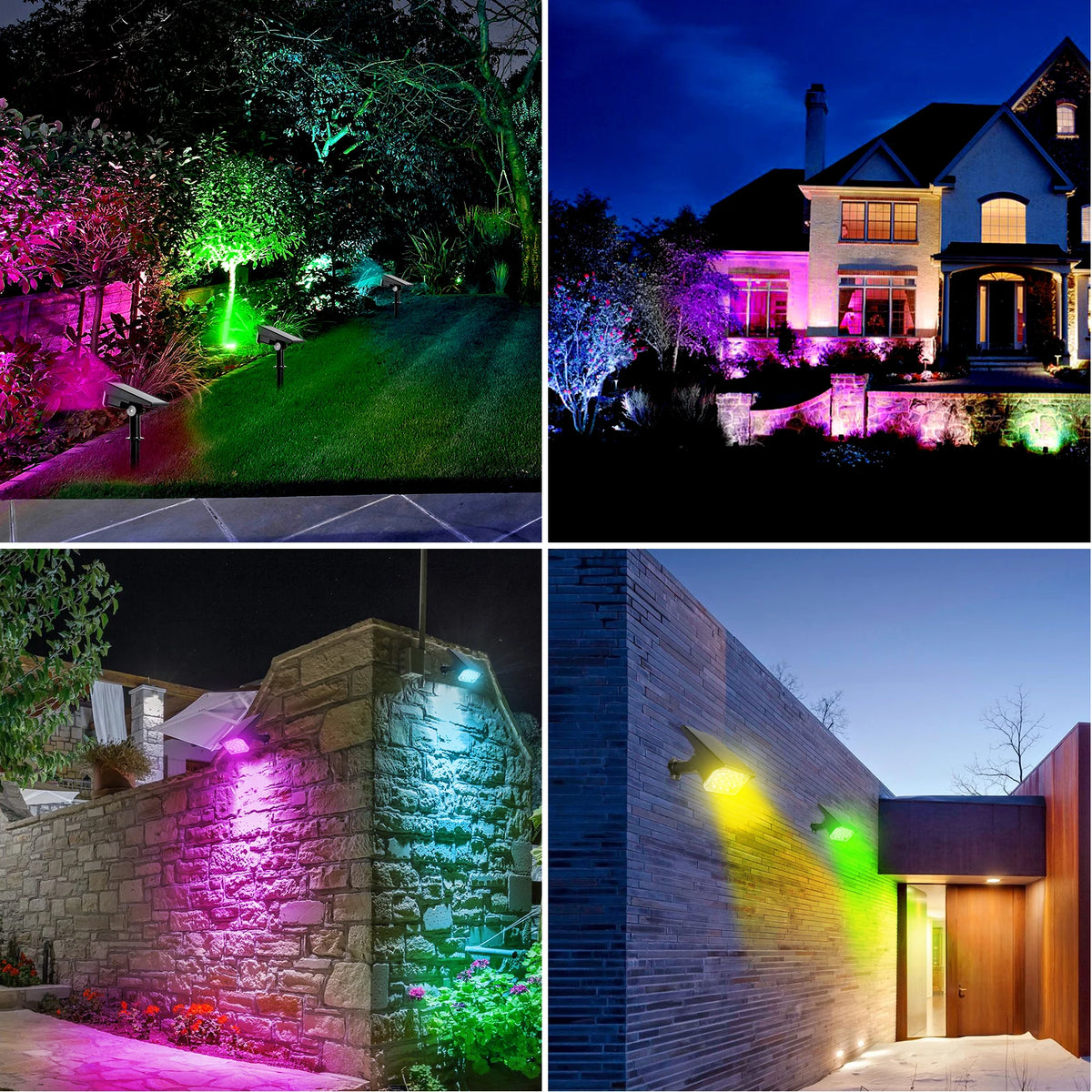Adjustable Solar Garden Spotlights – IP65 Waterproof LED for Outdoor Lighting