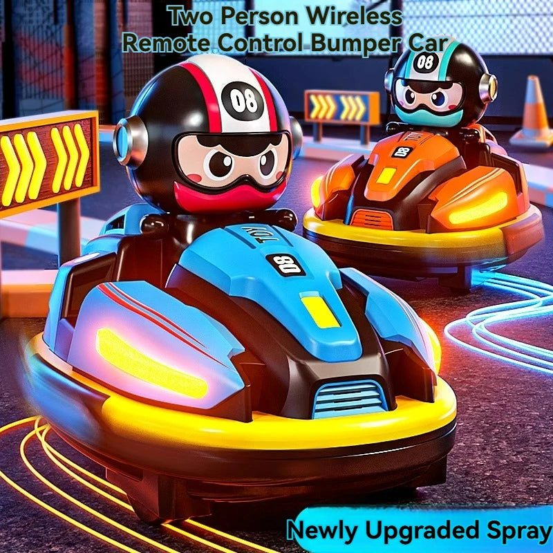 Electric RC Bumper Kart – Drift Crash Interactive Toy for Kids Outdoor Play