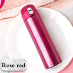 Vacuum Insulated Flask – 500ml Stainless Steel Bottle for Travel and Coffee