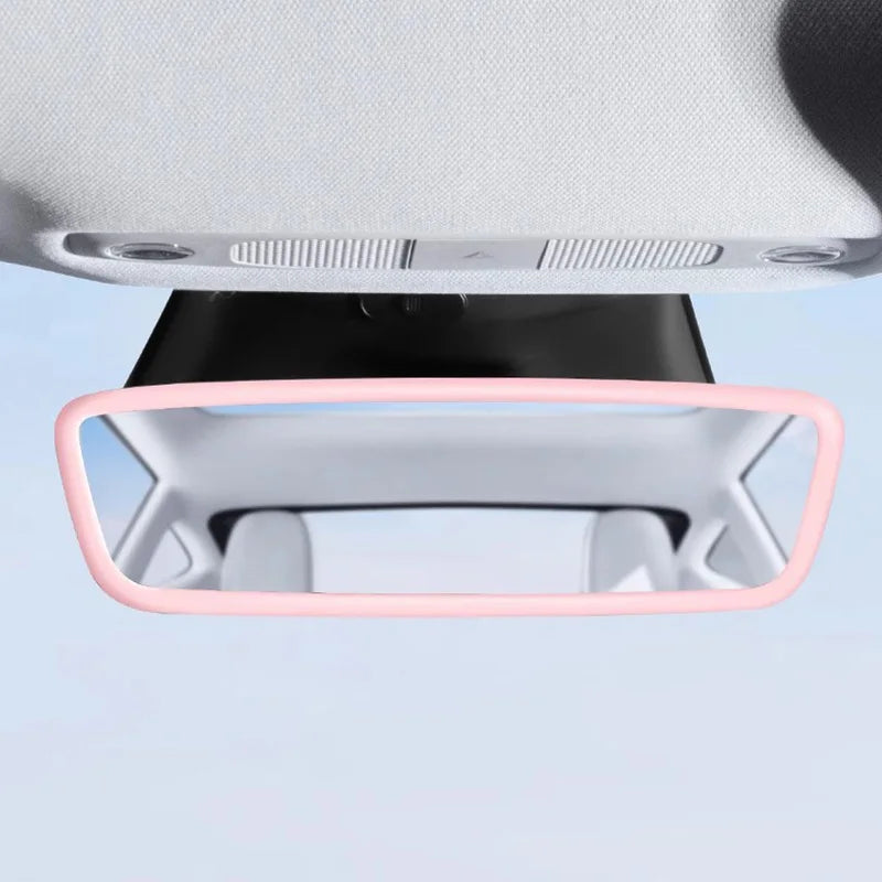 Silicone Rearview Mirror Protector – Interior Trim for Tesla Model 3 Y