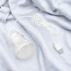 Portable LED USB Lantern – Dimmable Hanging Bulb for Camping and Hiking