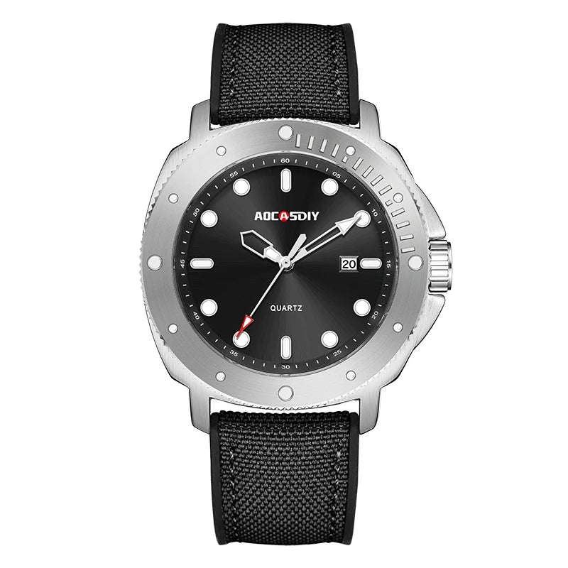 Luxury Chronograph Wristwatch – Waterproof Luminous Calendar for Men