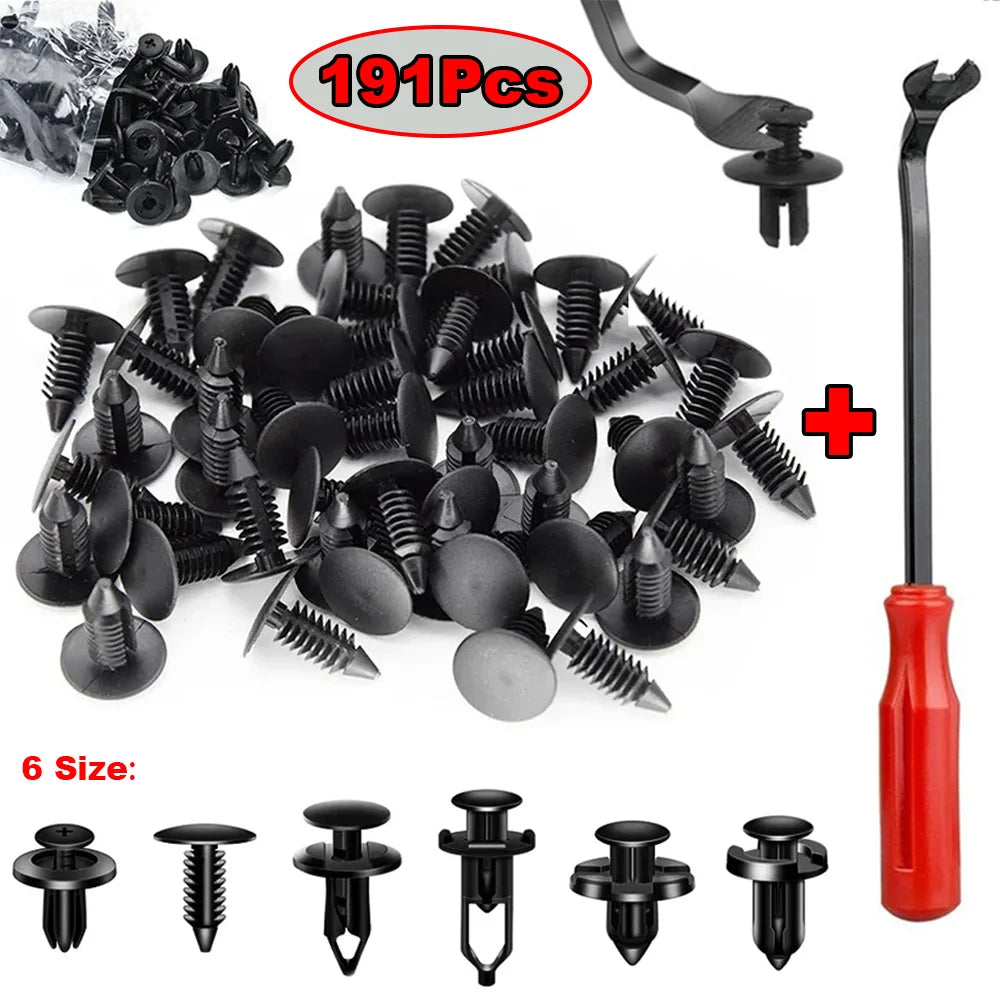 Automotive Fastener Clip Kit – Universal Retainers for Car Body Repairs