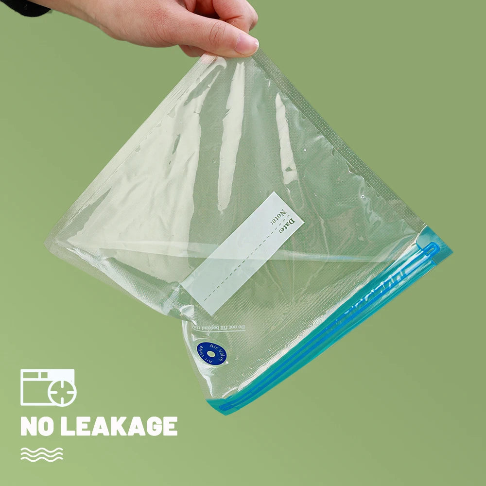 Reusable Vacuum Storage Bags – Airtight Food Sealers for Kitchen Organization