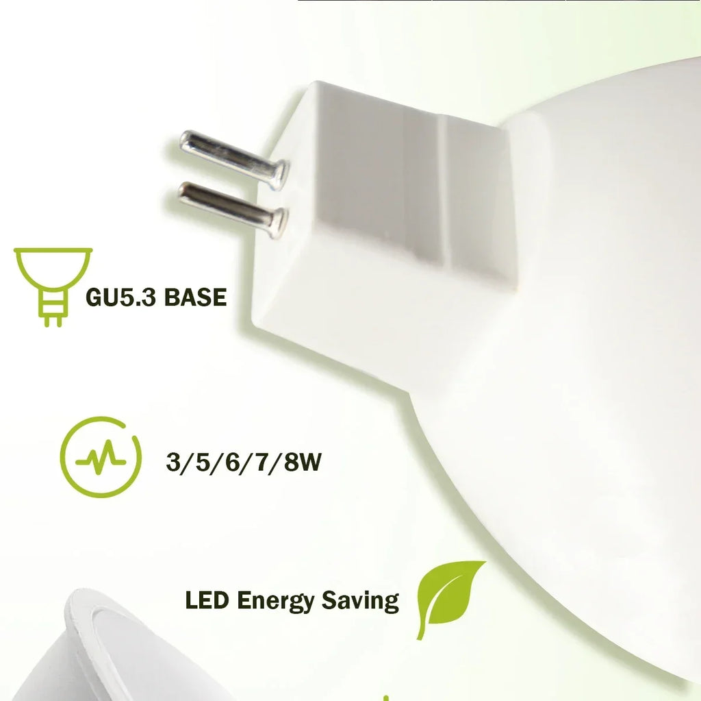 LED MR16 Spotlight Bulbs – Energy Efficient Lighting for Home Replacement