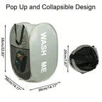 Collapsible Mesh Laundry Hamper – Breathable Pop-Up Basket for Dorm and Travel