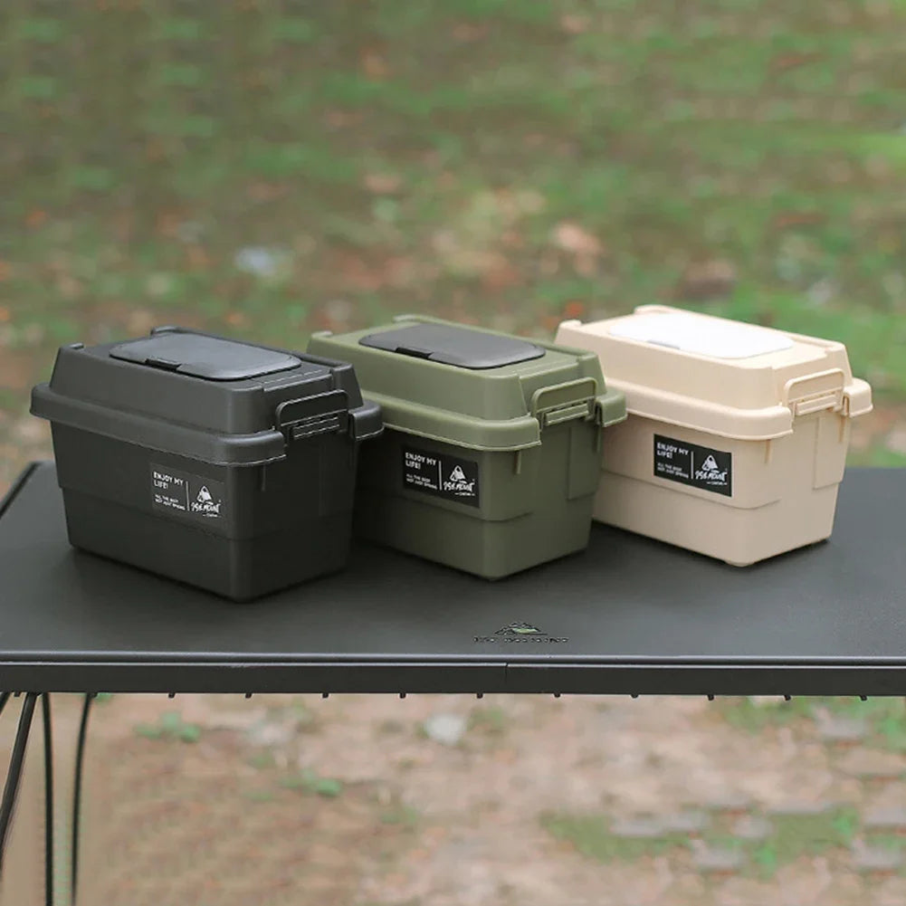 Portable Outdoor Napkin Storage Box – 1.1L Organizer for Camping and Picnic