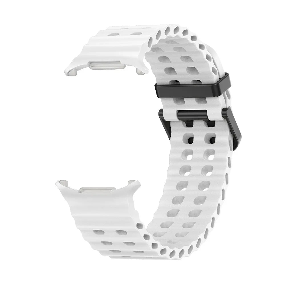 Silicone Marine Strap – Sports Watch Band for Samsung Galaxy Watch Ultra