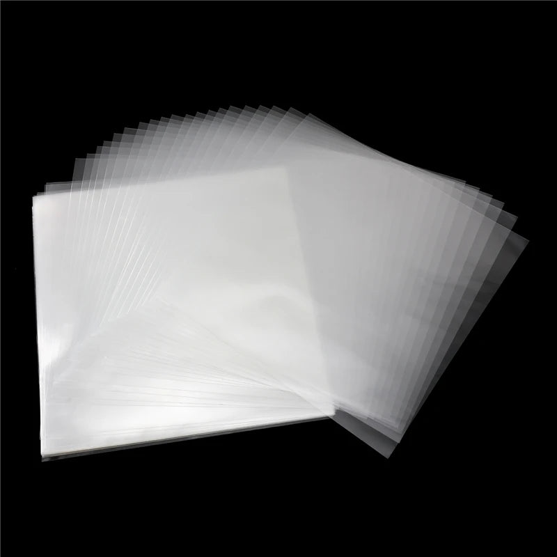 Self-Adhesive Vinyl Record Sleeves – Protective OPP Covers for LP Albums