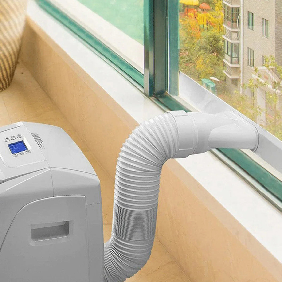 Portable Air Conditioner Window Kit – Adjustable Exhaust Hose for AC Units