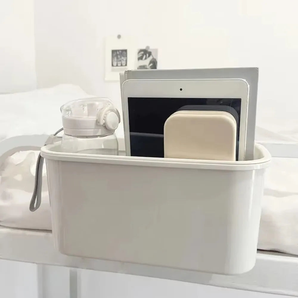 Bedside Hanging Storage Basket – Large Capacity Crib Organizer for Nursery