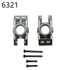 RC Car Spare Parts – Oil Shock Absorbers and Tires for 1/16 Scale Models