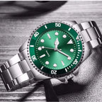 Hip Hop Mens Wristwatch – Luxury Sport Analog Watch and Bracelet Set