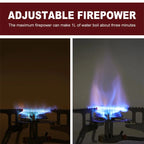 Portable Folding Camping Stove – 3500W High Power for Hiking and Backpacking