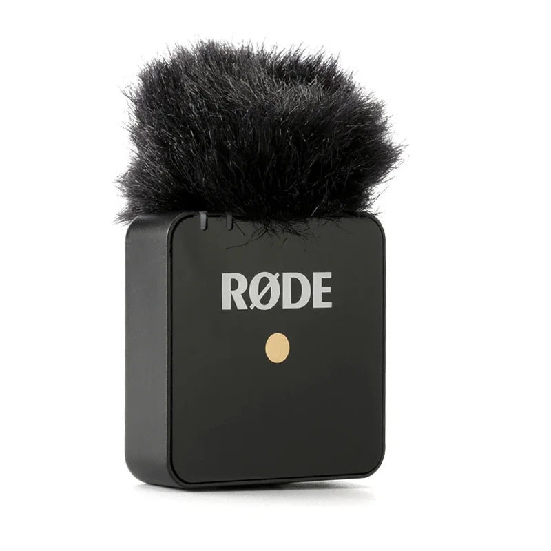 Furry Microphone Windscreen – Outdoor Windshield for Wireless Lavalier Mics