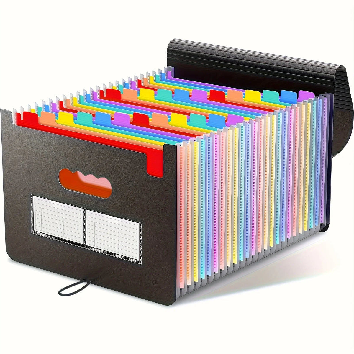 Expandable File Folder – 25 Pocket Accordion Organizer for Documents