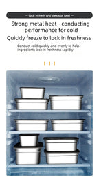Stainless Steel Bento Box – Leak-Proof Food Container for Camping and Lunch