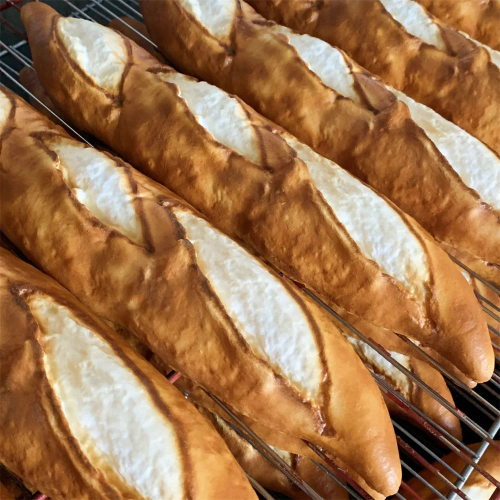 Artificial Bread Baguette – Realistic Food Prop for Bakery Shop Display