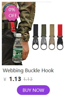 Nylon Safety Glove Hook – Durable Clip for Outdoor Camping and Climbing