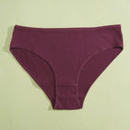 Cotton Briefs – Soft Striped Low Rise Underwear for Women
