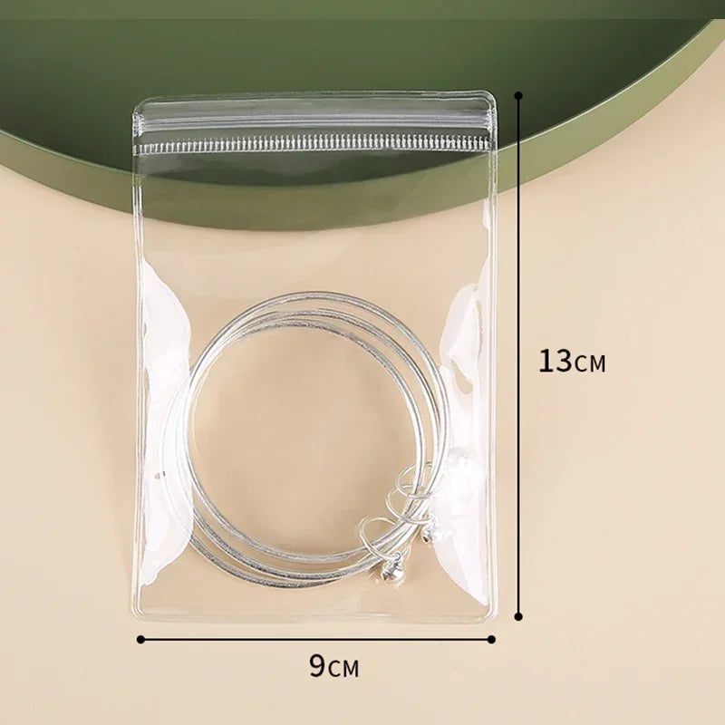 Transparent PVC Jewelry Pouches – Anti-Oxidation Bags for Storage